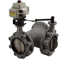 Butterfly Valves 3-way KB Series 3-Way